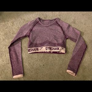 Medium Gym Shark Crop Top